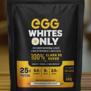 Egg Whites Only – Proteína Natural de Clara de Huevo